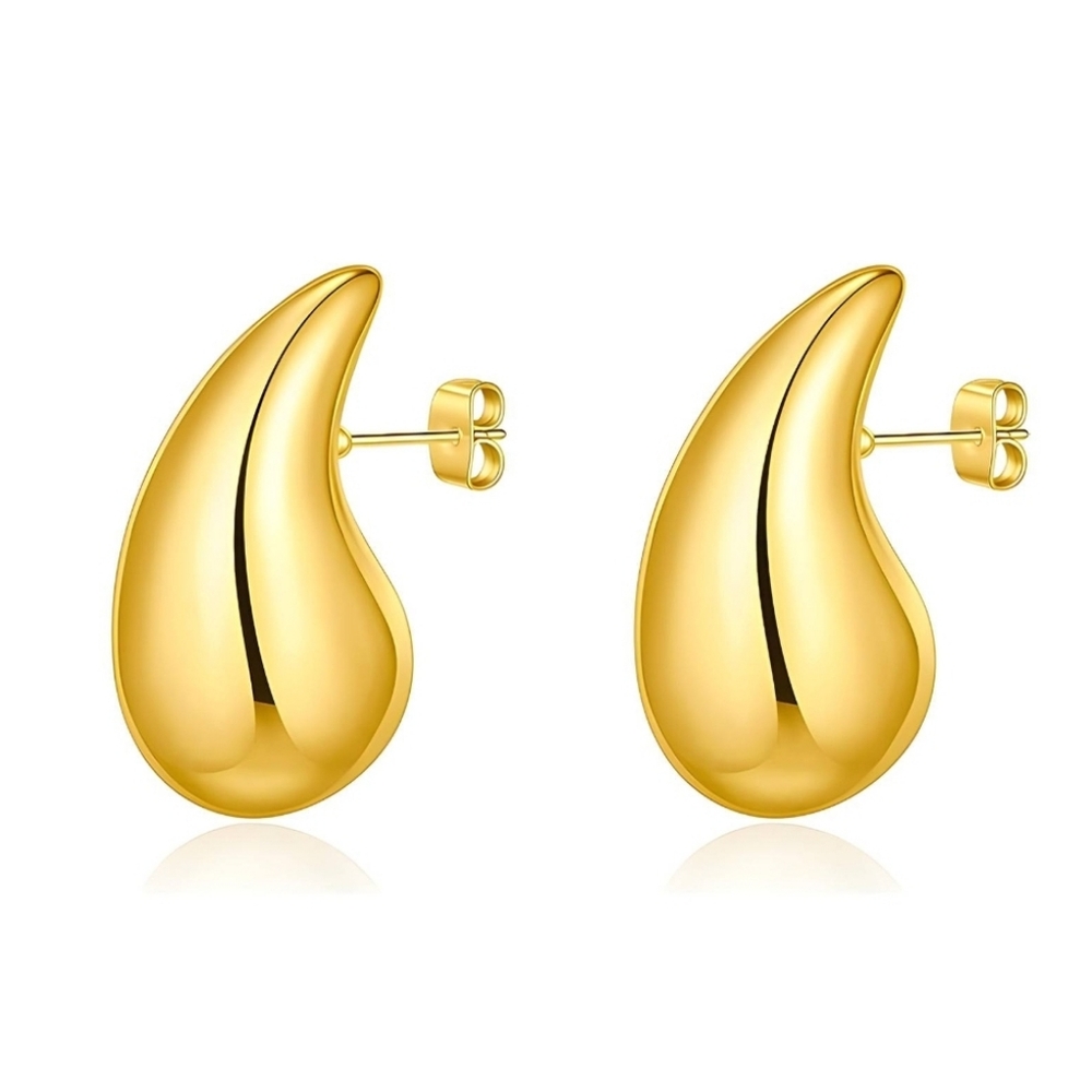 18K gold plated Stainless steel earrings